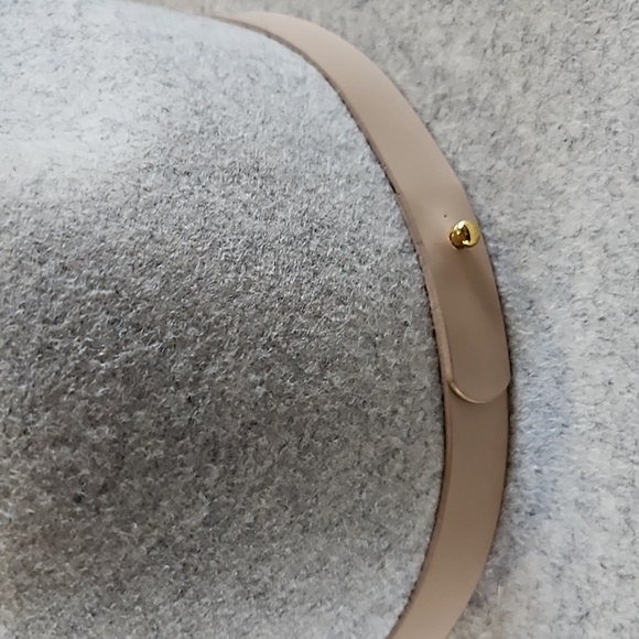 LACK OF COLOR THE MACK GREY FEDORA HAT SIZE 57CM (M) - Picture 10 of 17